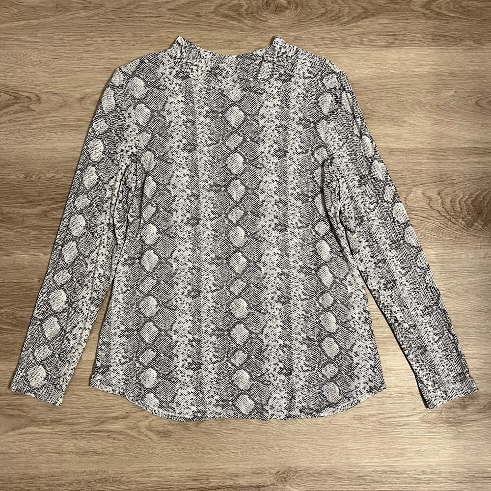 Maurices 24/7 Snake Skin Top